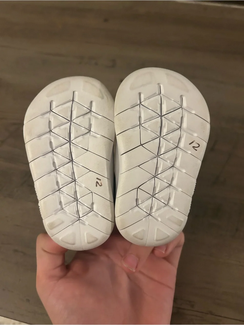 Pink Nike infant/toddler sneakers